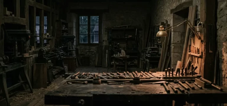 Atelier d'artisan en fin de journée, illustrant la mise en conformité à la facturation électronique