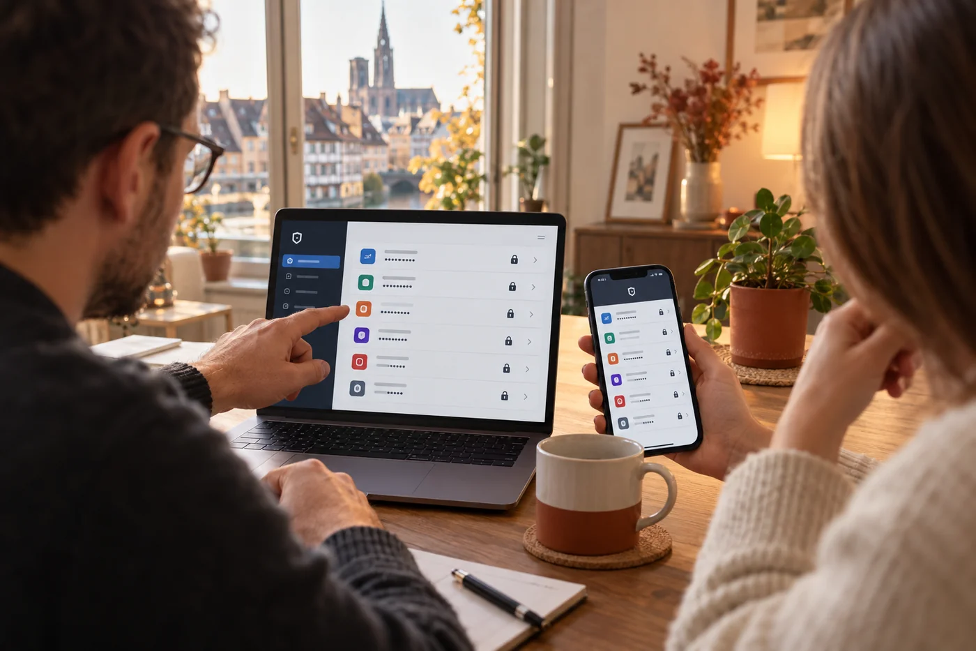 Mots de passe dispersés : migrer de Google vers Bitwarden à Strasbourg