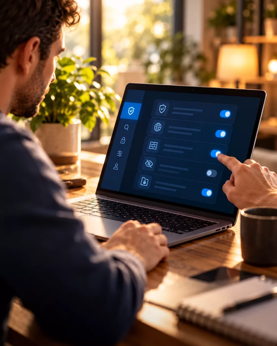 Configurer : Réglages de la sécurité et des alertes adaptés à votre usage.