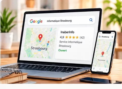 Visibilité locale Google Maps et référencement à Strasbourg