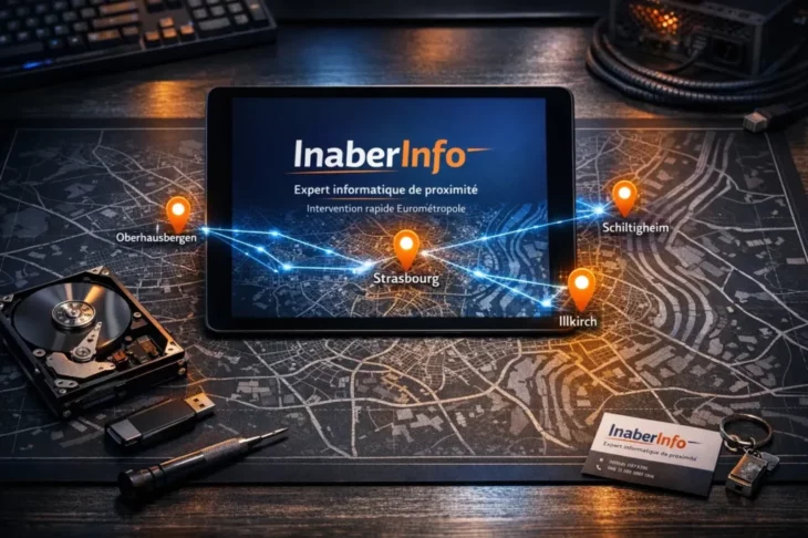 Dépannage informatique & création de site internet à Strasbourg