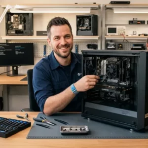 Réparation PC Strasbourg — technicien informatique InaberInfo atelier Oberhausbergen